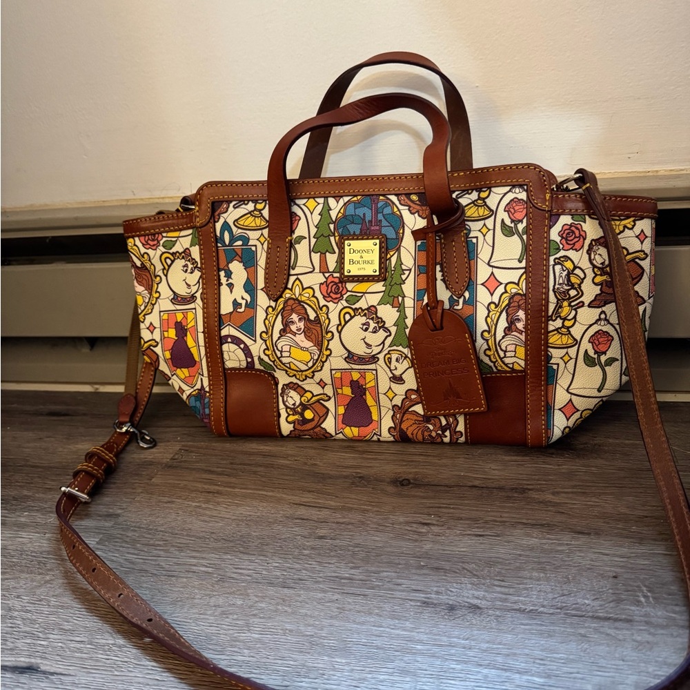 Dooney & Bourke Brown and Cream Women's Bag